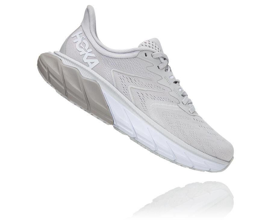 Hoka Australia One One Arahi 5 - Womens Running Shoes Grey - LKXUR-6059